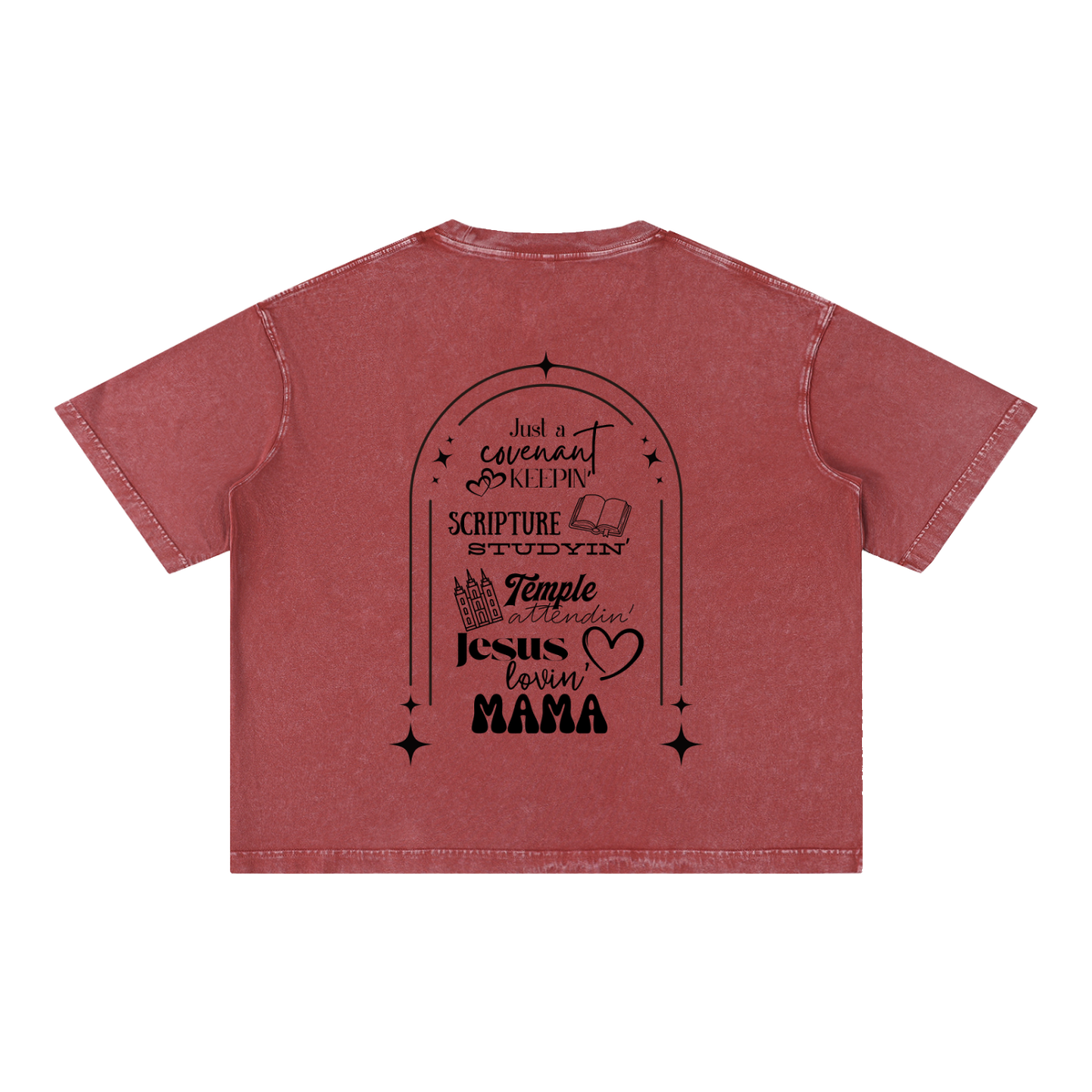 Mama Boxy Cotton T-Shirt