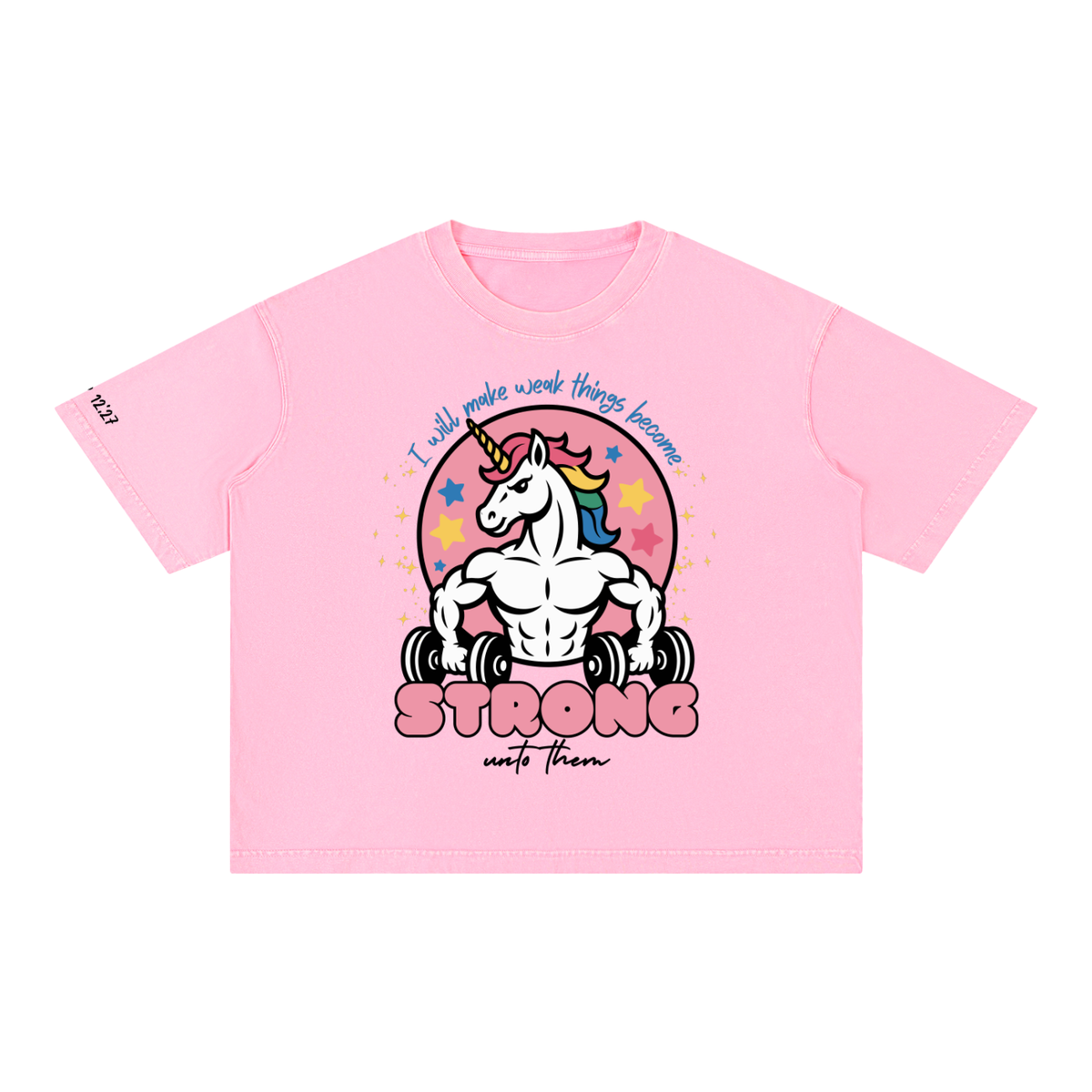 Ether 12:27 Boxy Cotton T-Shirt