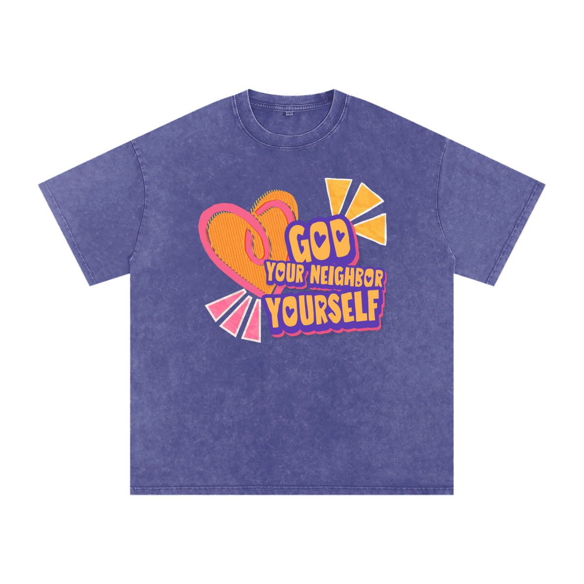Love God, Neighbor, Self T-Shirt