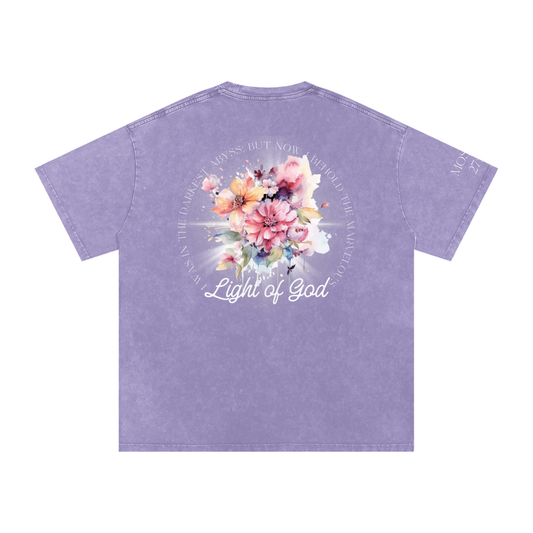 Light of God Oversized Cotton T-Shirt