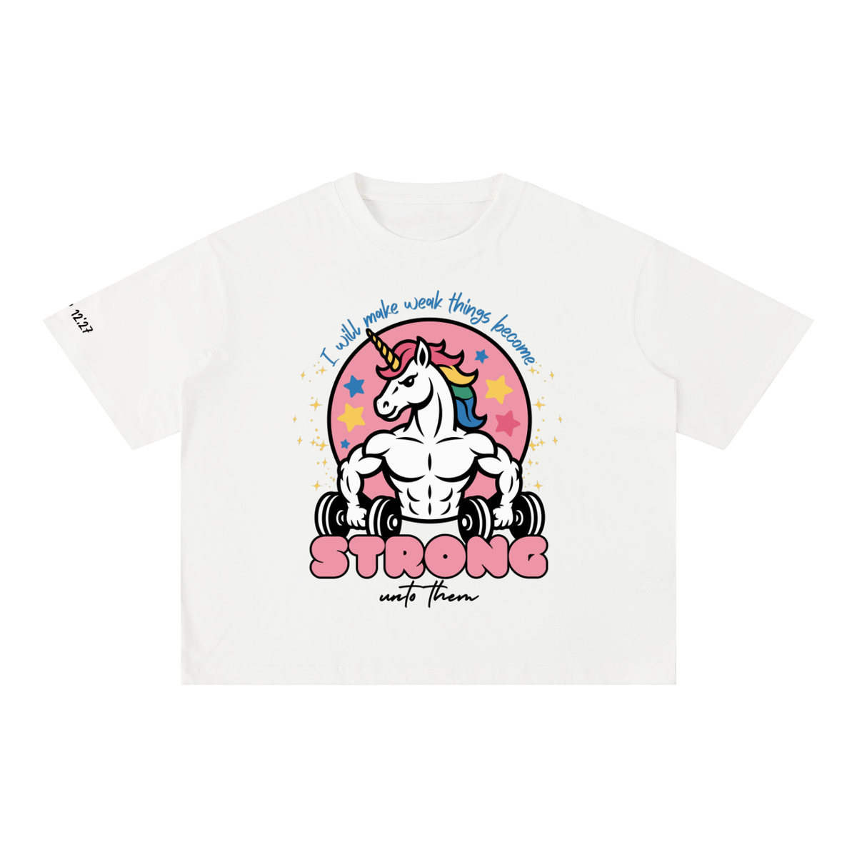 Ether 12:27 Boxy Cotton T-Shirt