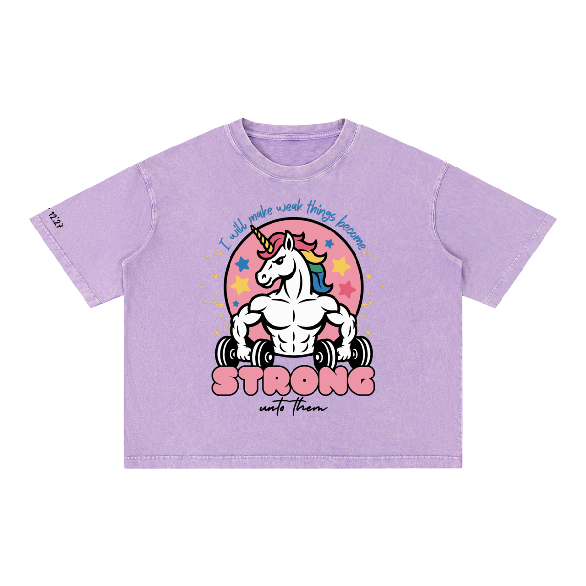 Ether 12:27 Boxy Cotton T-Shirt
