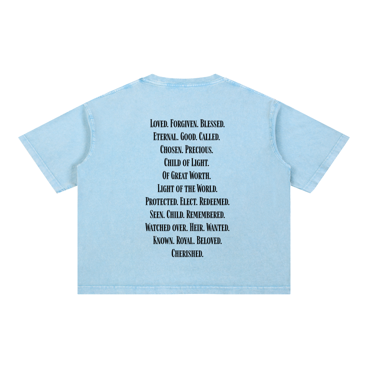 God Defines You Boxy Cotton T-Shirt