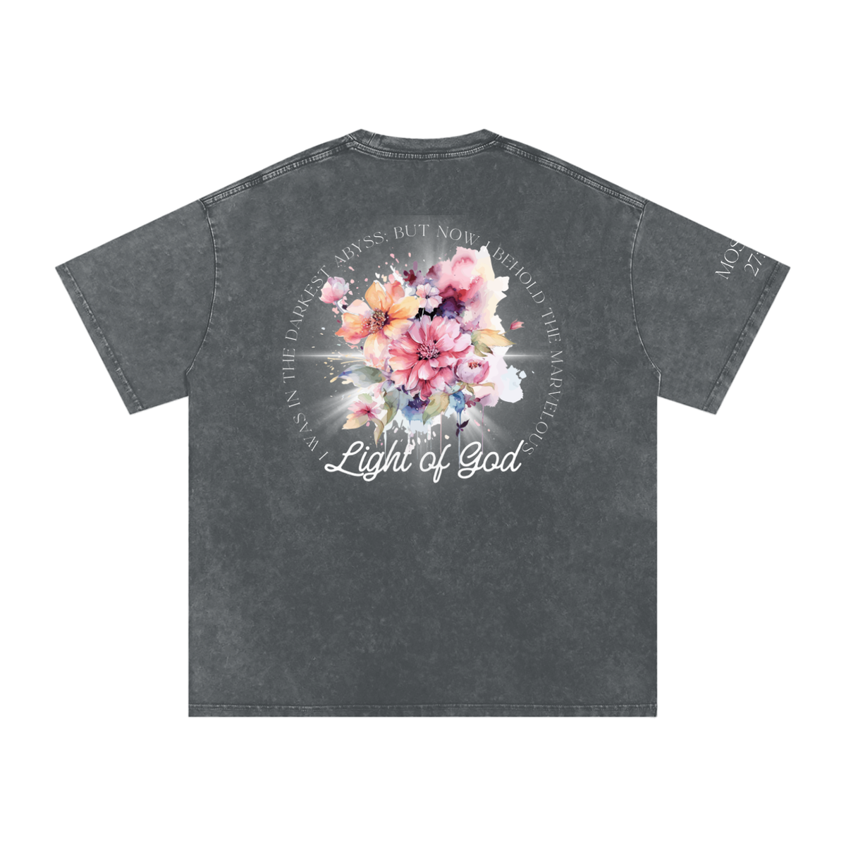 Light of God Oversized Cotton T-Shirt