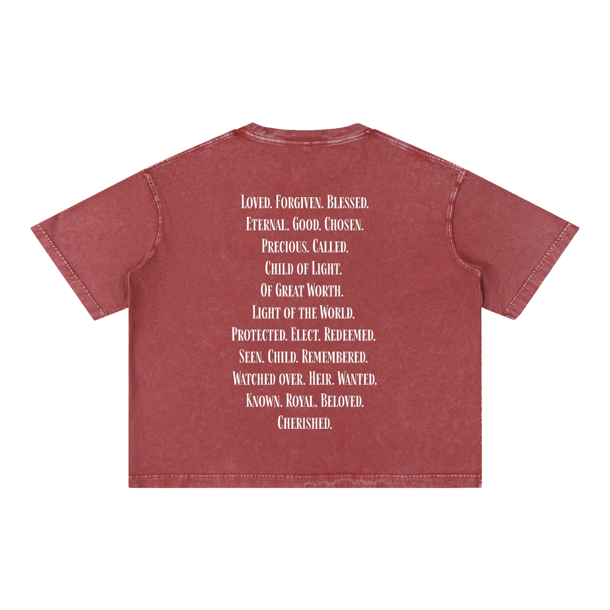 God Defines You 2 Boxy Cotton T-Shirt