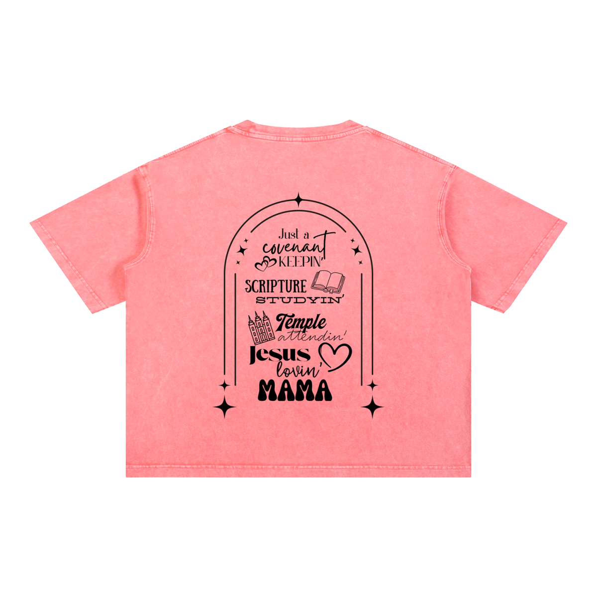 Mama Boxy Cotton T-Shirt
