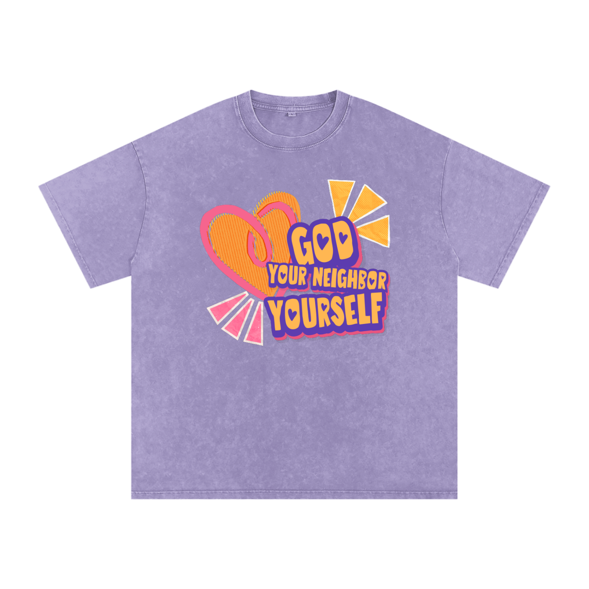 Love God, Neighbor, Self T-Shirt