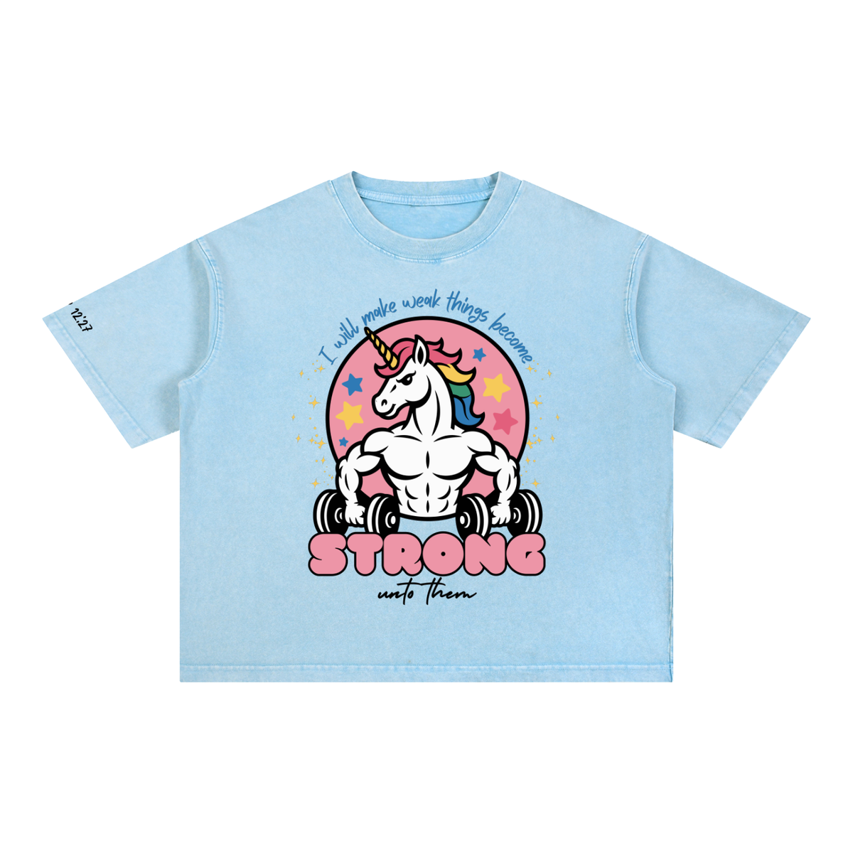 Ether 12:27 Boxy Cotton T-Shirt