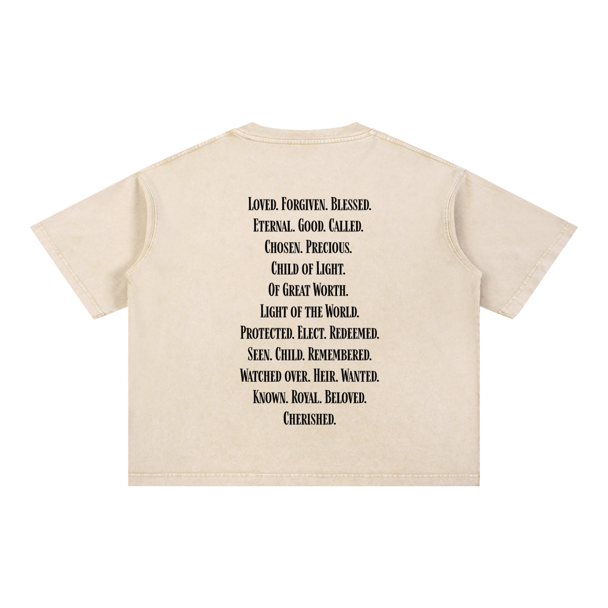 God Defines You Boxy Cotton T-Shirt