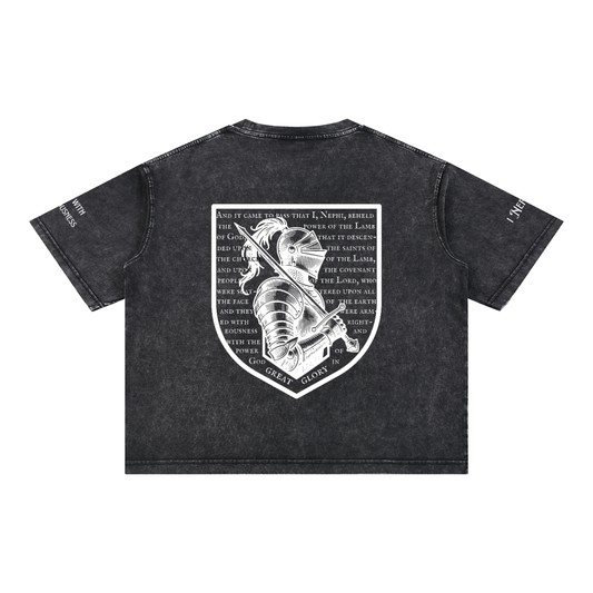 Armed with Righteousness Boxy Cotton T-Shirt