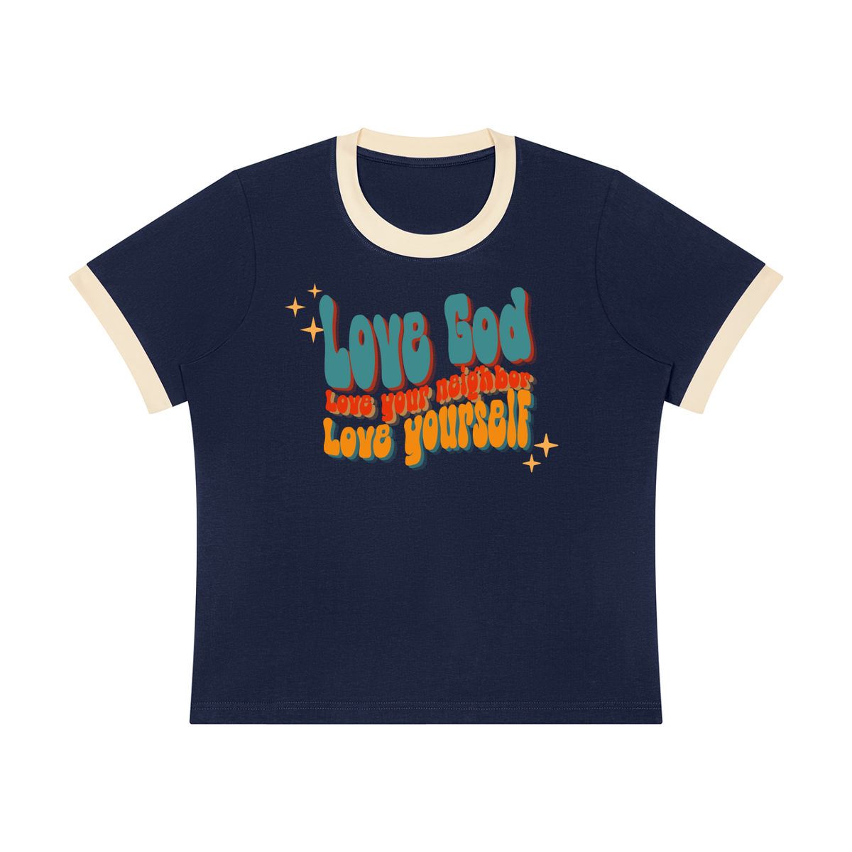 Love God Ringer T-Shirt