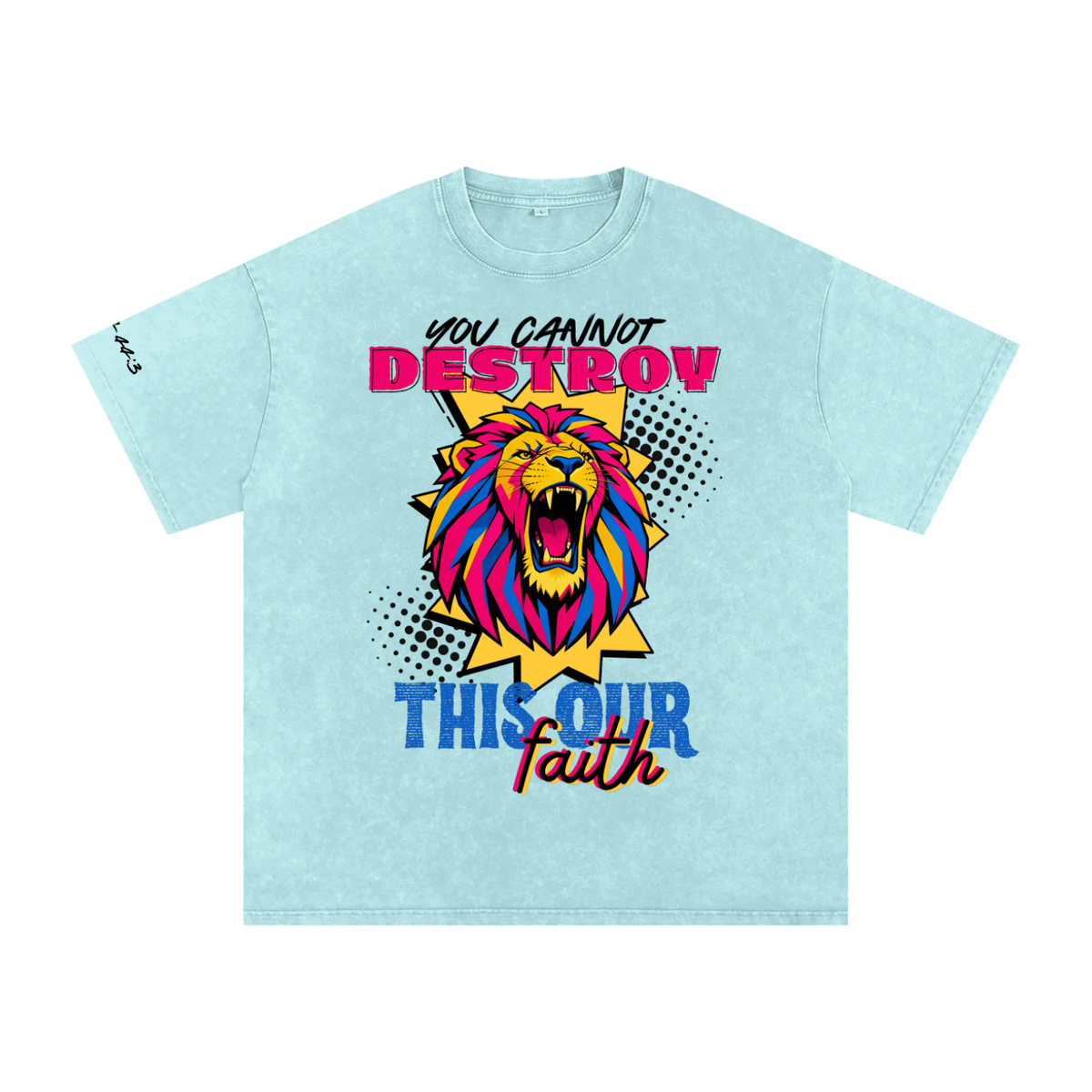 Alma 44:3 Oversized Cotton T-Shirt