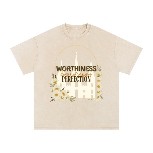 Worthiness Oversized Cotton T-Shirt