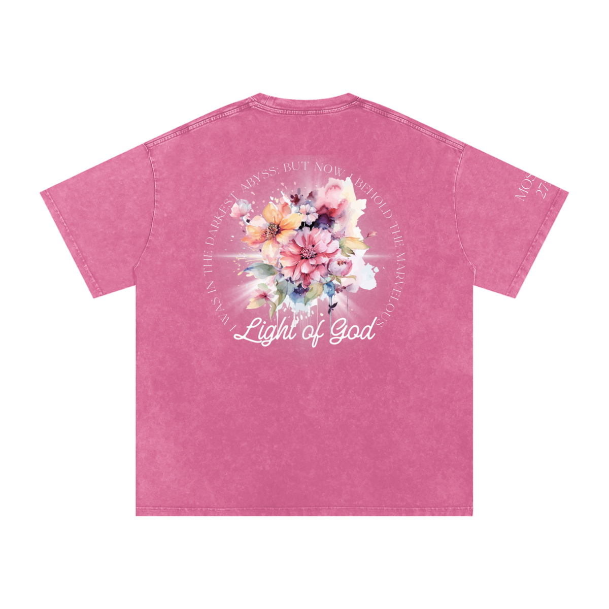 Light of God Oversized Cotton T-Shirt