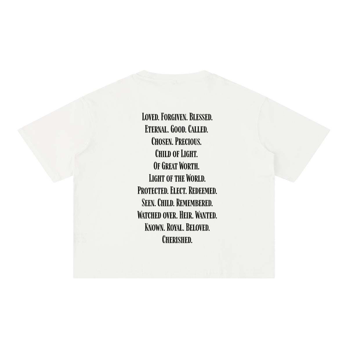 God Defines You Boxy Cotton T-Shirt