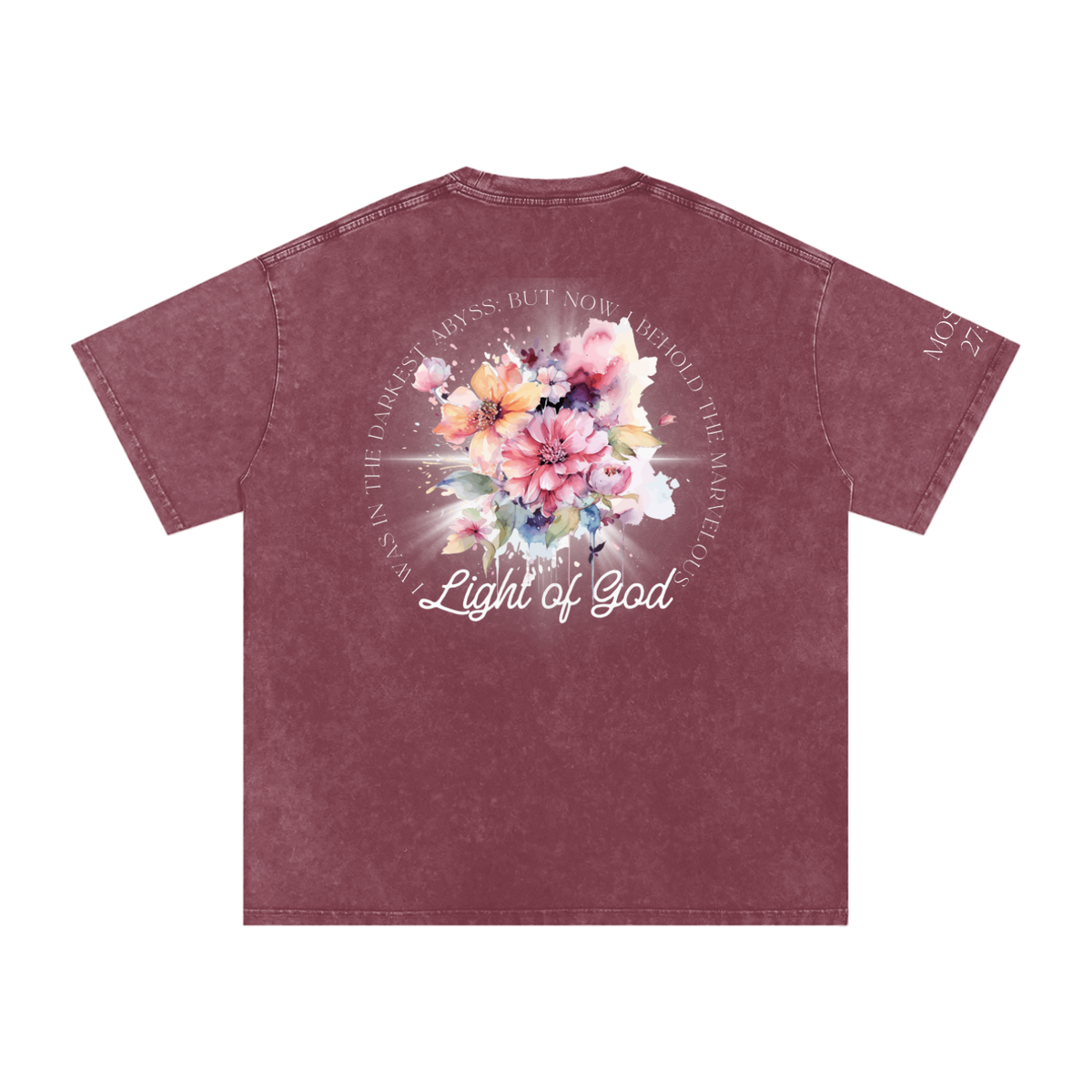 Light of God Oversized Cotton T-Shirt