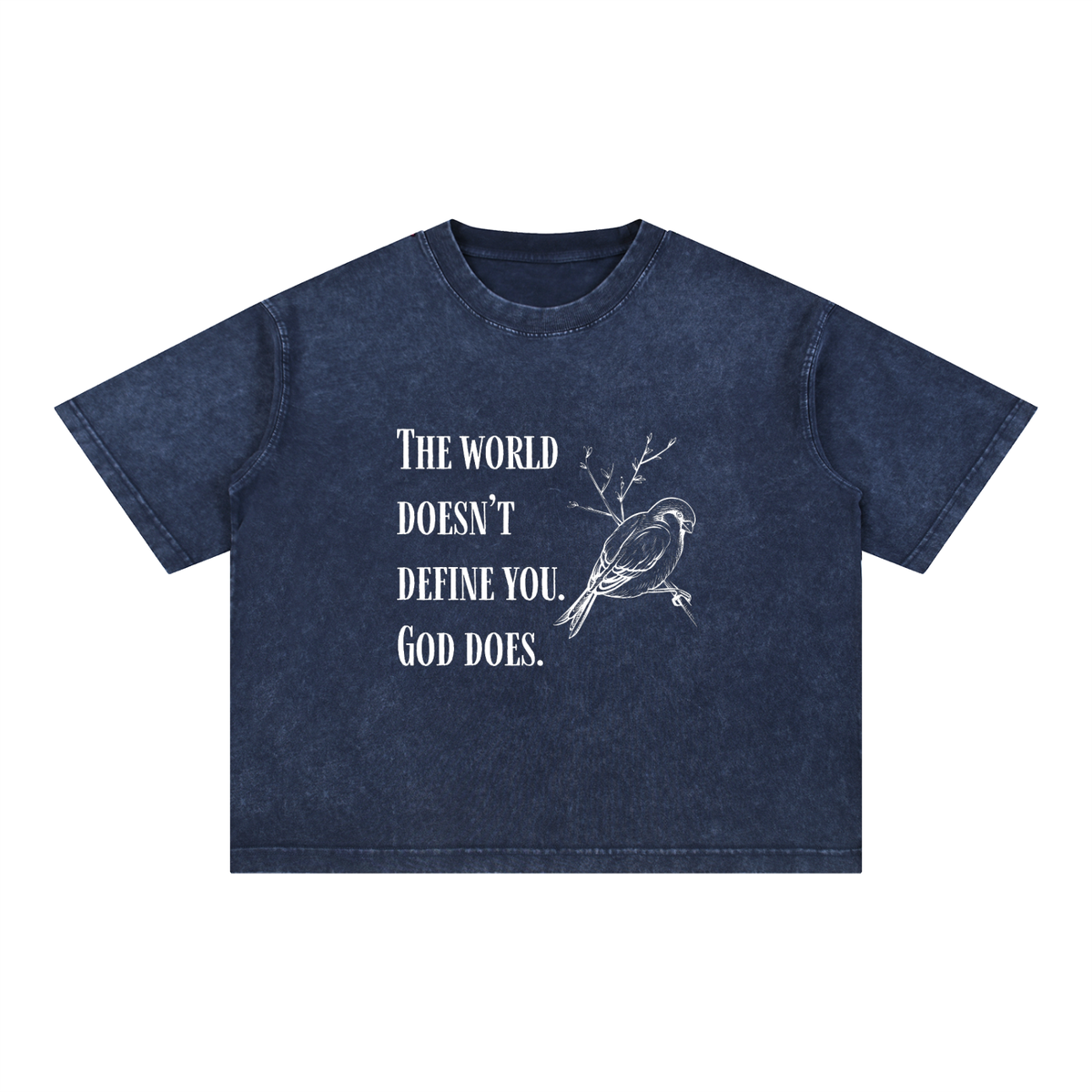 God Defines You 2 Boxy Cotton T-Shirt