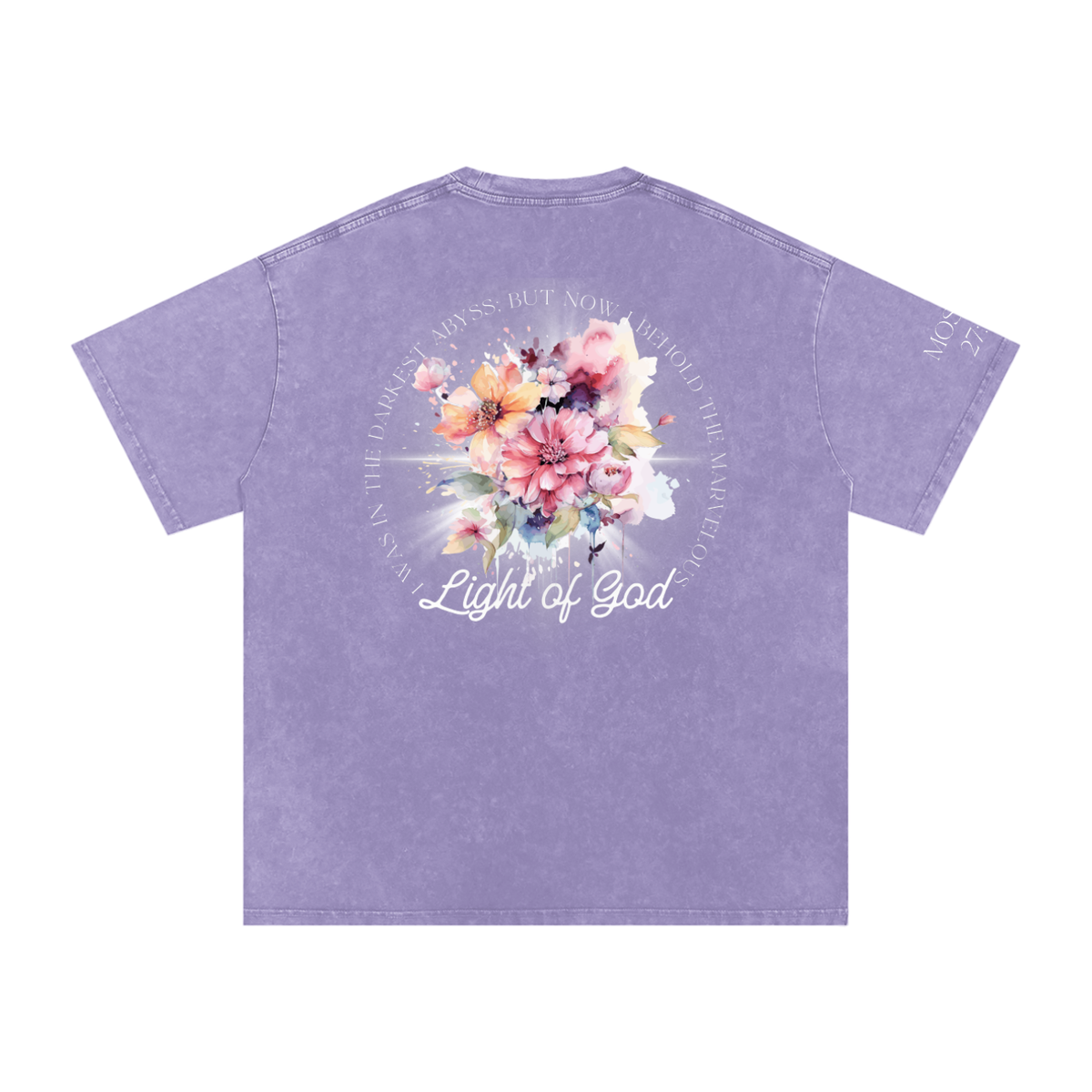 Light of God Oversized Cotton T-Shirt
